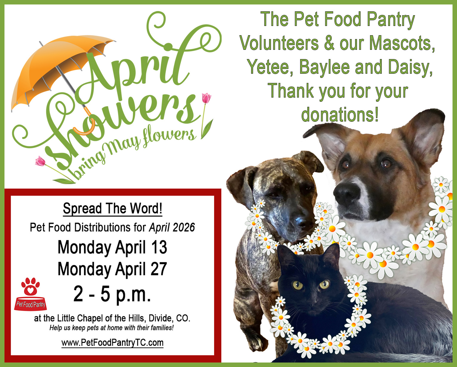 April 2026 Distribution